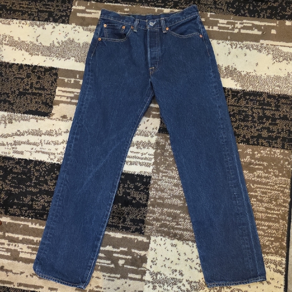 Levi's 501 Men's Straight Blue Jeans‎